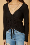 Runched top DV